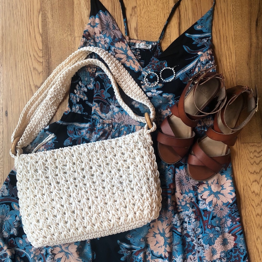 Walborg made in Japan by Hand woven purse